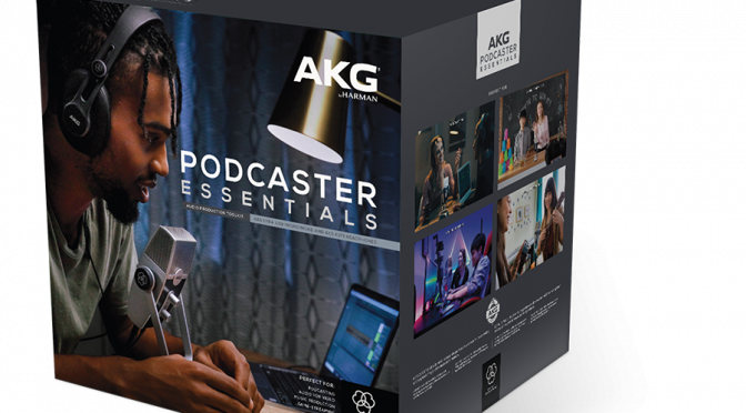 AKG Podcaster Essentials Bundle Now Available in the UK