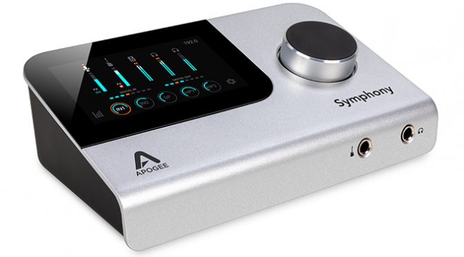 Apogee Symphony Desktop Audio Interface Now Shipping