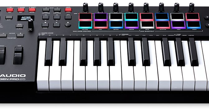 M-Audio Introduces New Oxygen Pro Series Keyboard Controllers
