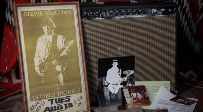 Stevie Ray Vaughan’s Fender Vibroverb, used to record Let’s Dance, is going up for sale