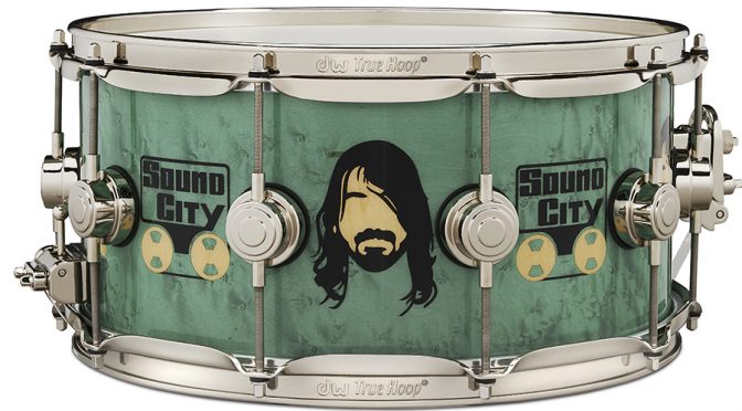 DW Unveils Dave Grohl Icon Snare Drum