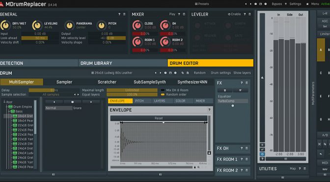MeldaProduction Announce MDrumReplacer