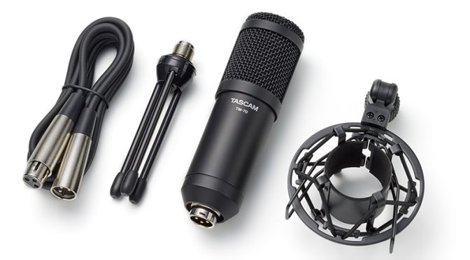 Tascam Introduce Two New Vocal Microphones – TM-70 & TM-82