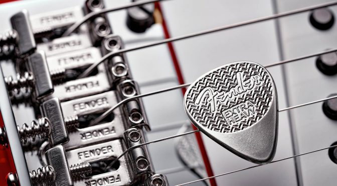 Fender celebrates 75th anniversary with series of commemorative sterling silver picks