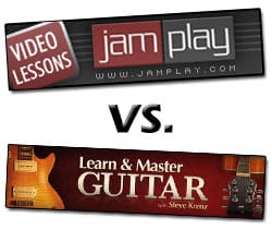 JamPlay vs Learn and Master Guitar Compared