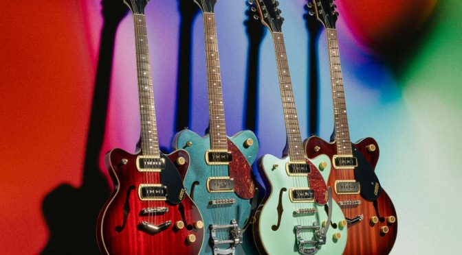 Gretsch adds to its semi-hollow range with new range of staple-P90 fitted models