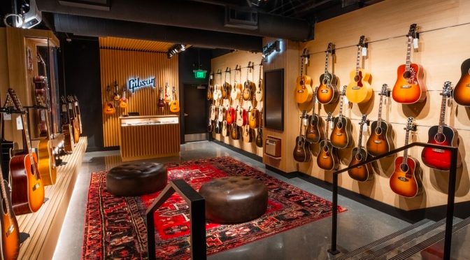 First look: Gibson’s massive store, Gibson Garage, in downtown Nashville