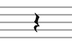Rest symbols: how we mark silence in music