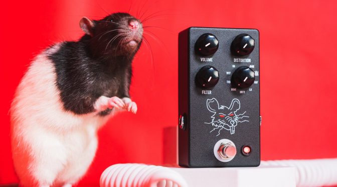The JHS PackRat has nine “hard-to-find” versions of the Rat distortion in one box