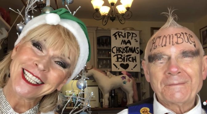 Fripp and Toyah keep the festive spirits high with cover of Rudolph The Red Nosed Reindeer