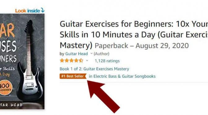 Guitar Exercises for Beginners by Guitar Head | Book Review