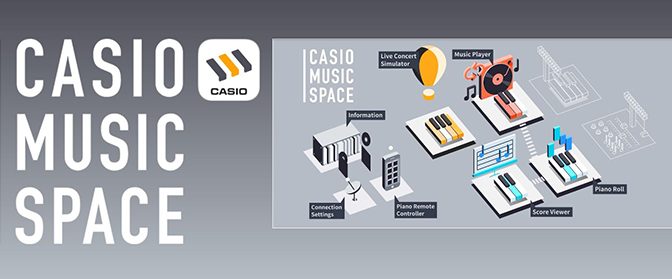 Casio Launches Brand-New Music Space Learning App