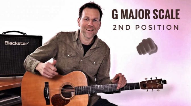 G Major Scale – 2nd Position