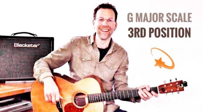G Major Scale – 3rd Position