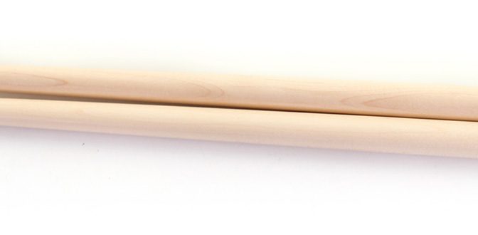 Flint Announce Pipe Band Drumsticks & Double Sided Practice Pad for Drum Show