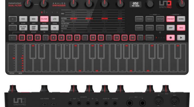 IK Multimedia releases UNO Synth Pro Black Edition