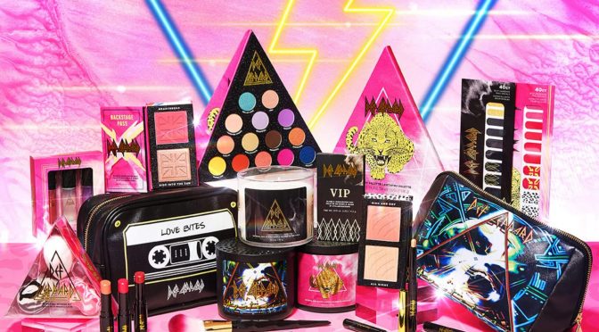 Def Leppard put the glam back into glam rock with new range of scented candles and beauty products