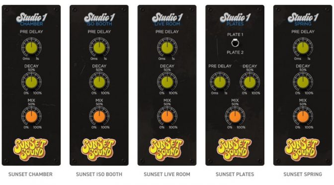 IK Multimedia releases Sunset Sound Reverb Collection for MixBox