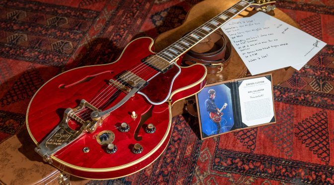 Gibson launches extremely-limited, Murphy-lab aged Noel Gallagher ES-355