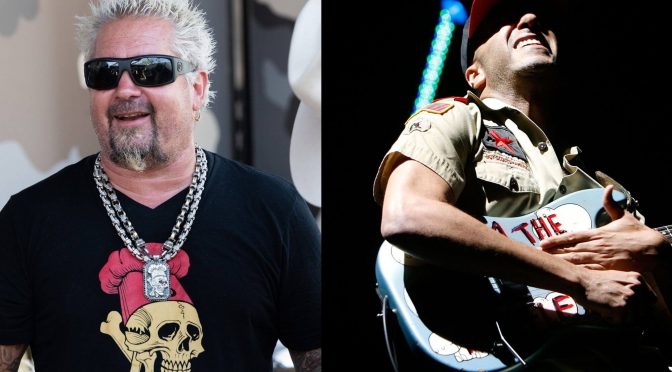 Guy Fieri can’t get enough of Rage Against the Machine concerts