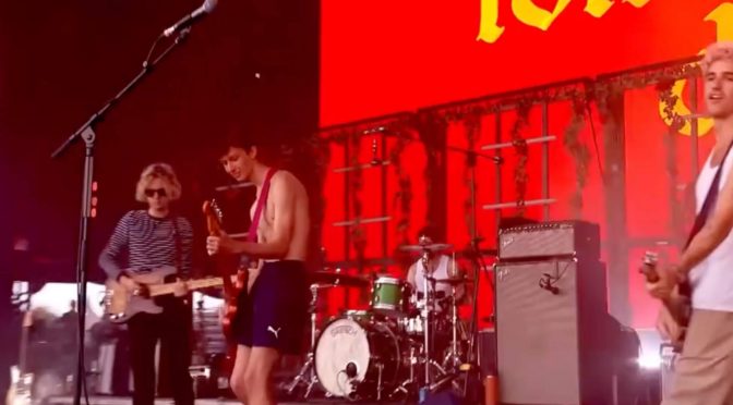 Watch: 16-year-old fan plays guitar with Fontaines D.C. at Reading Festival
