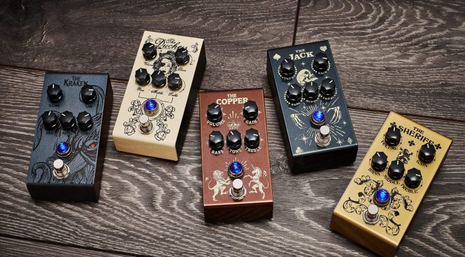 Victory teams up with Thorpy FX for line up of classic amp-inspired effects pedals