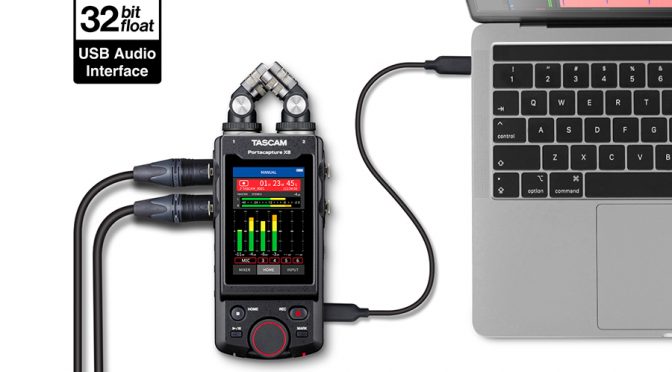 Firmware Version 1.30 Expands Functionality of Tascam’s Portacapture X8 High-Resolution Adaptive Multi-Recorder