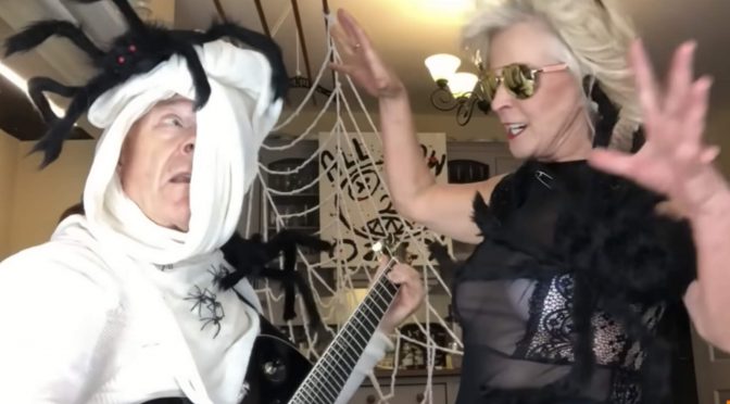 Toyah and Robert Fripp take on Black Sabbath’s Children Of The Grave for Halloween