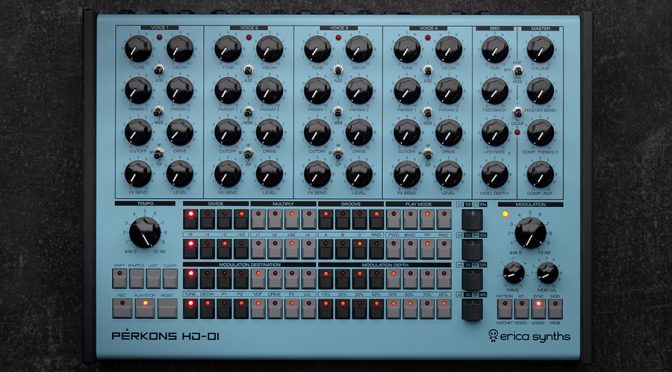Erica Synths Launches Pērkons Kit Pack 1
