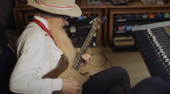 Watch: Billy Gibbons plays a Stratocaster made from cardboard