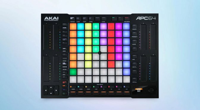 Akai Professional® Debuts Vibrant New APC64 Pad Controller for Ableton