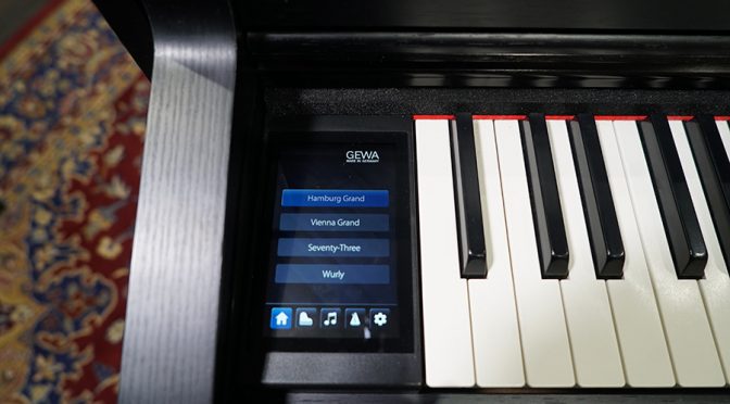 Review – GEWA UP-405 Digital Piano
