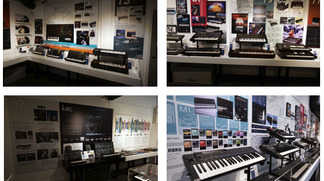 The Korg Gallery Opens at The Musical Museum